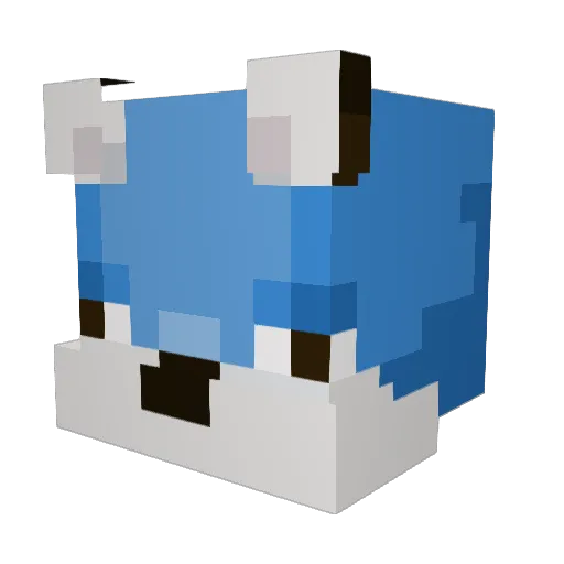 xarfu0874 Minecraft avatar head, 3D render