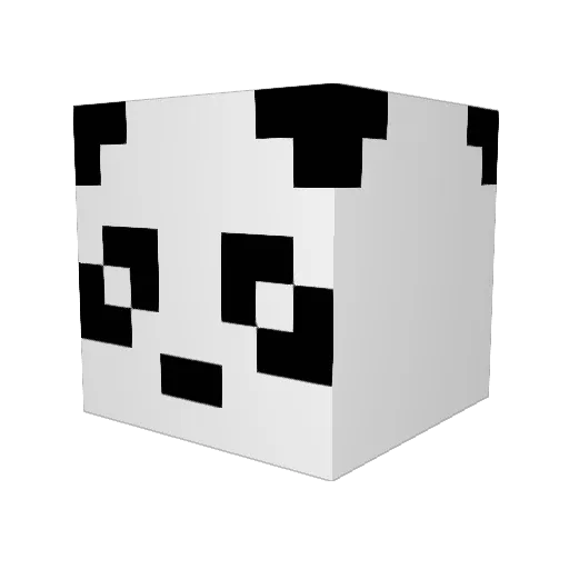 xariago Minecraft avatar head, 3D render