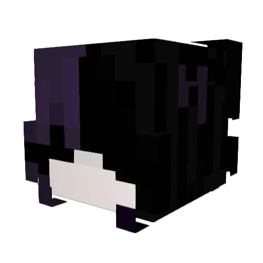 xaruuxD Minecraft avatar head, 3D render