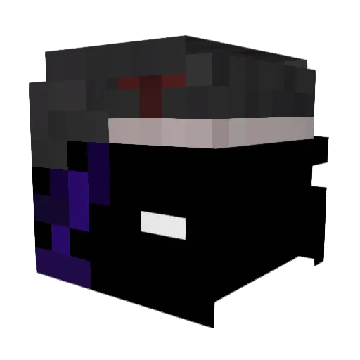 xatre_09 Minecraft avatar head, 3D render