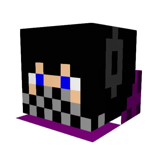 xavi_12 Minecraft avatar head, 3D render