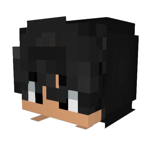 xavi_nr Minecraft avatar head, 3D render