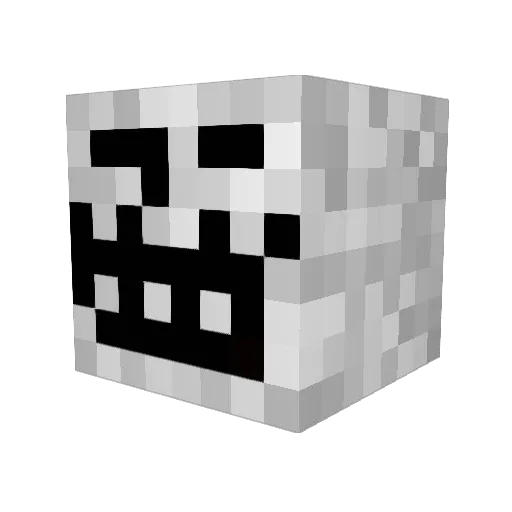 xavierward916 Minecraft avatar head, 3D render