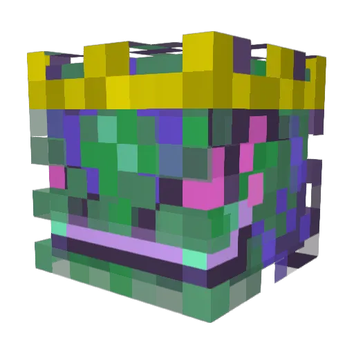 xavimaxine Minecraft avatar head, 3D render
