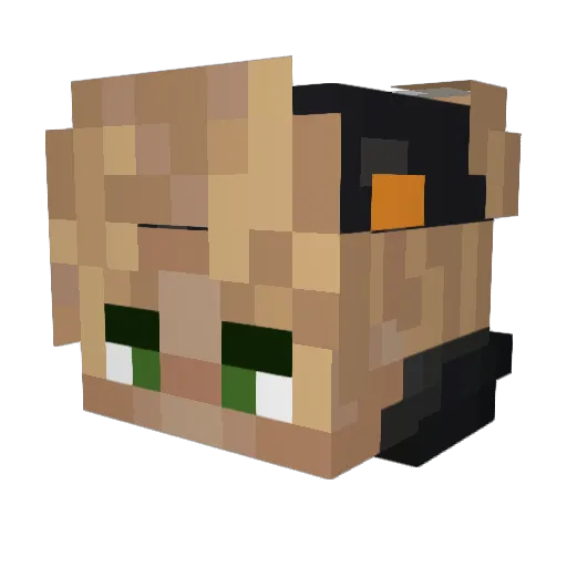 xavisa_uwu Minecraft avatar head, 3D render