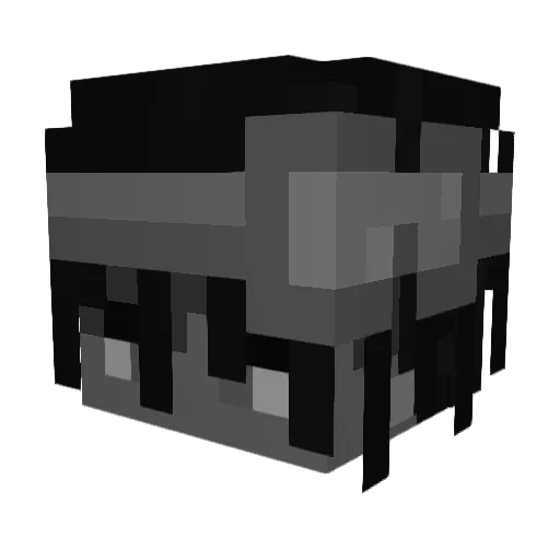 xawixzz_ Minecraft avatar head, 3D render
