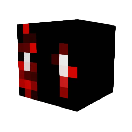 xayn007 Minecraft avatar head, 3D render