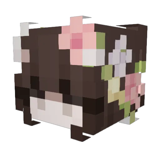 xbox1225 Minecraft avatar head, 3D render