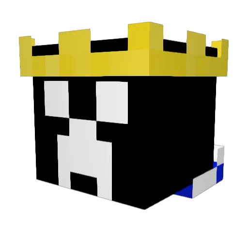 xbox9023 Minecraft avatar head, 3D render