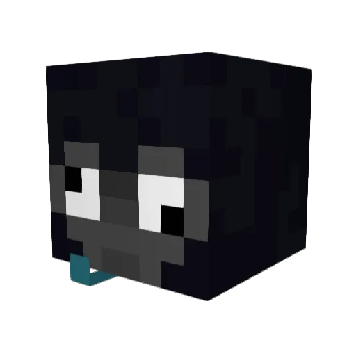 xboxfany Minecraft avatar head, 3D render