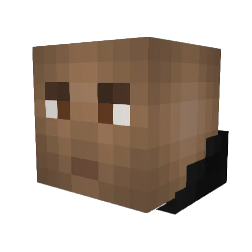 xboxplayer99 Minecraft avatar head, 3D render