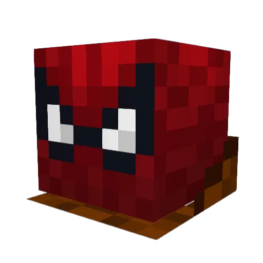xboxsea Minecraft avatar head, 3D render