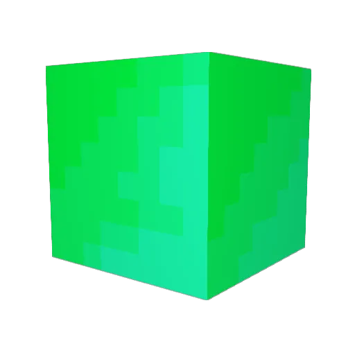 xc43 Minecraft avatar head, 3D render