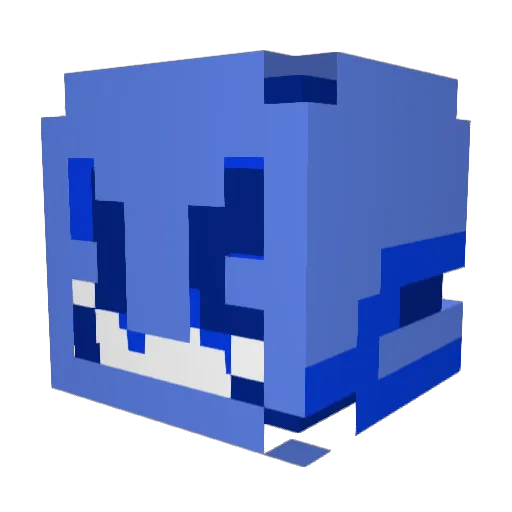 xc4ngur0x Minecraft avatar head, 3D render