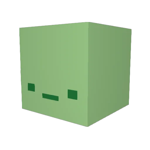 xcghnj Minecraft avatar head, 3D render