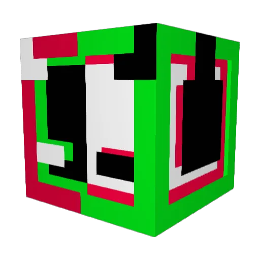 xcglb1 Minecraft avatar head, 3D render