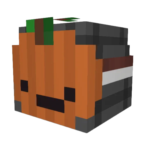 xchoxx Minecraft avatar head, 3D render