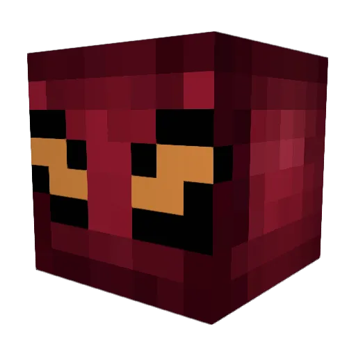 xcxpvt Minecraft avatar head, 3D render