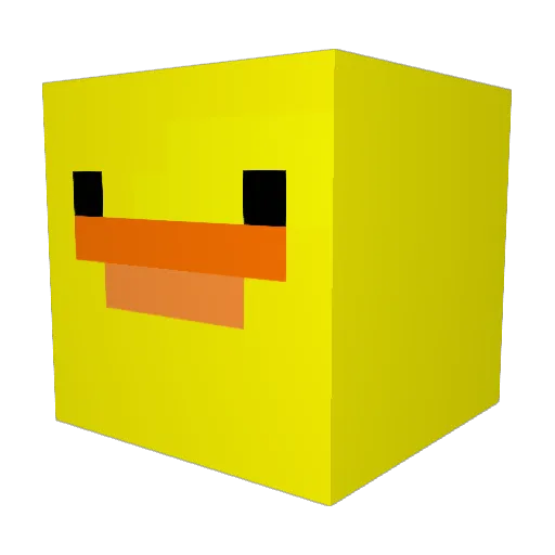 xdG0JIRA Minecraft avatar head, 3D render
