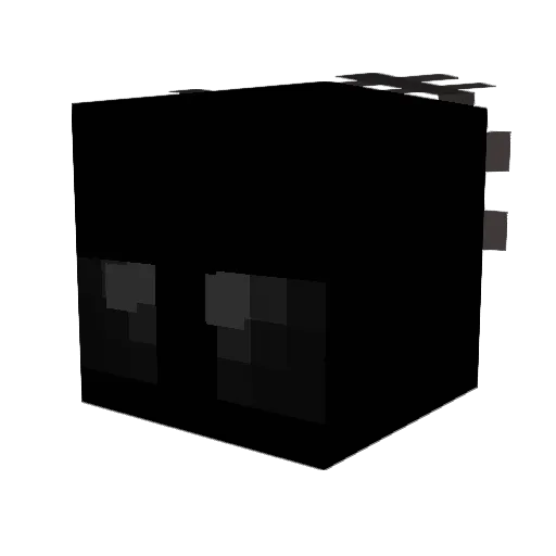 xdMcTim Minecraft avatar head, 3D render