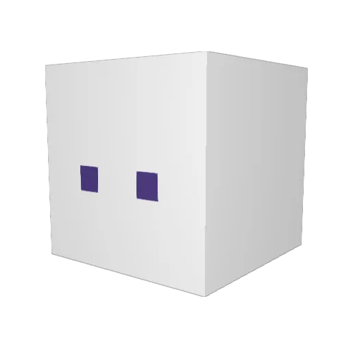 xdShooterbx Minecraft avatar head, 3D render