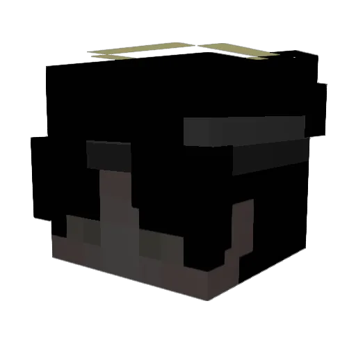 xd_Henri Minecraft avatar head, 3D render
