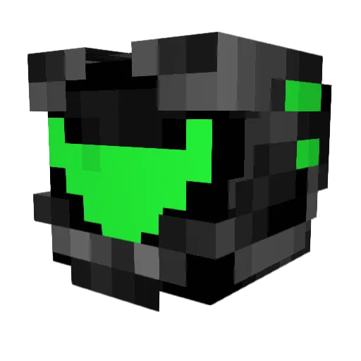 xd_Kenshi Minecraft avatar head, 3D render