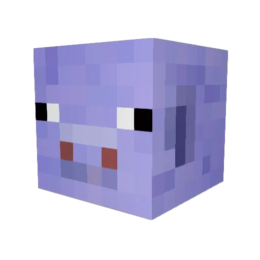 xd_man7 Minecraft avatar head, 3D render