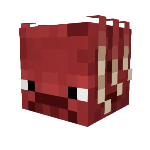 xd_mans Minecraft avatar head, 3D render