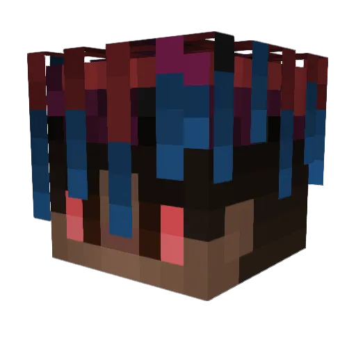 xdefnotsorryx Minecraft avatar head, 3D render