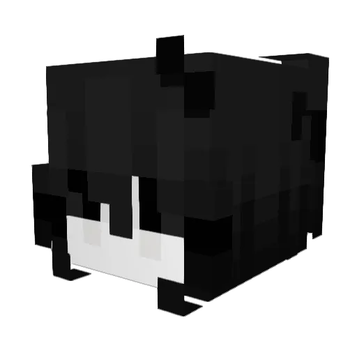 xdgia Minecraft avatar head, 3D render