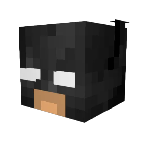xdmodestbill Minecraft avatar head, 3D render