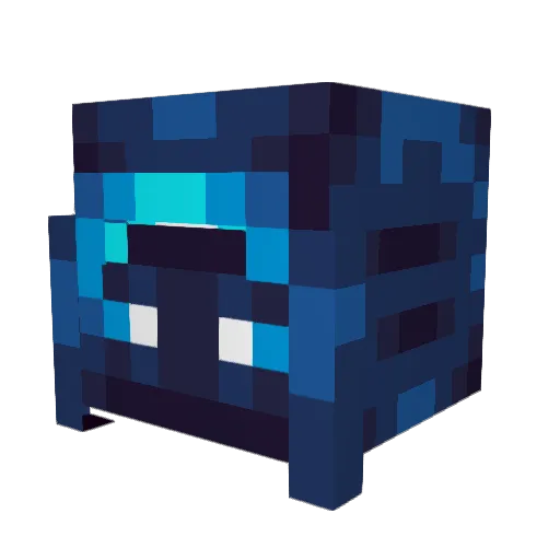 xdog2011 Minecraft avatar head, 3D render