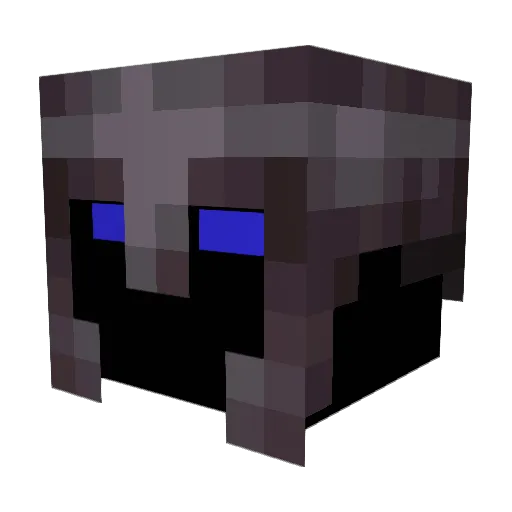 xdronegamer Minecraft avatar head, 3D render