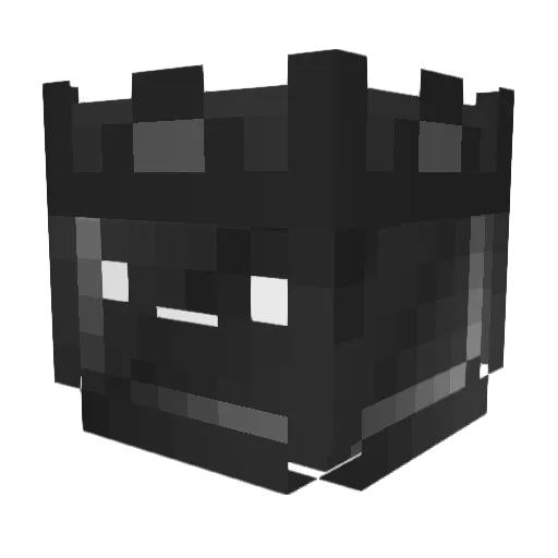 xdx091 Minecraft avatar head, 3D render
