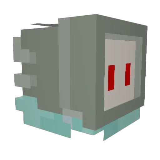 xeioxx Minecraft avatar head, 3D render