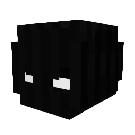 xellmodz Minecraft avatar head, 3D render