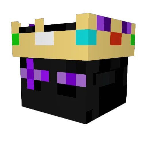 xeloto Minecraft avatar head, 3D render