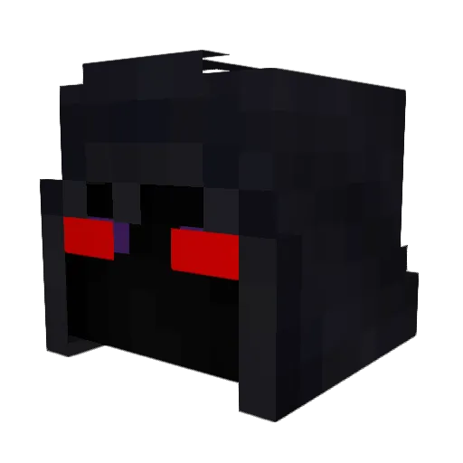 xemII2 Minecraft avatar head, 3D render