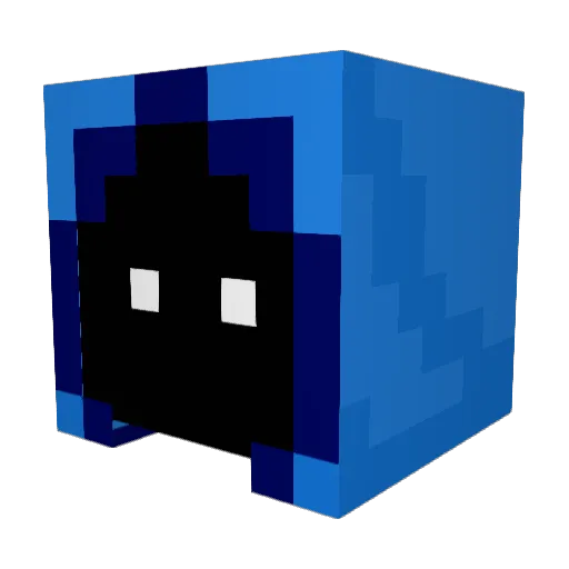 xen622 Minecraft avatar head, 3D render