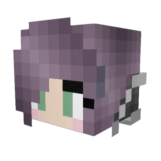 xenokrysis Minecraft avatar head, 3D render