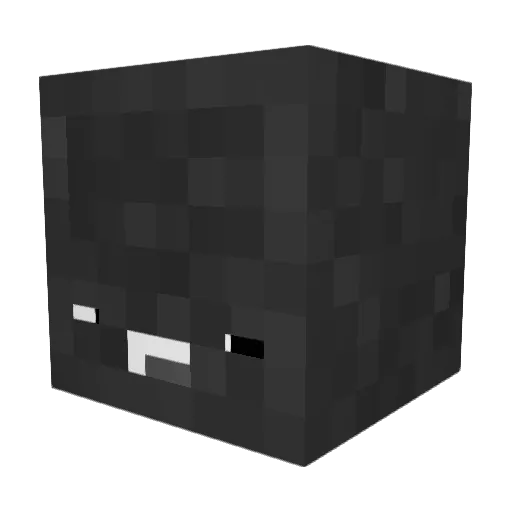 xenopoiscailleyt Minecraft avatar head, 3D render