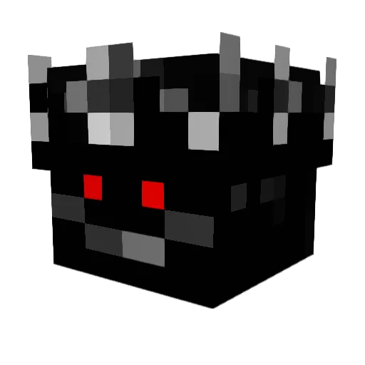 xeonort Minecraft avatar head, 3D render