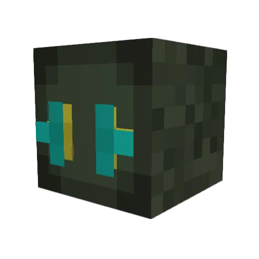 xep8ehT Minecraft avatar head, 3D render