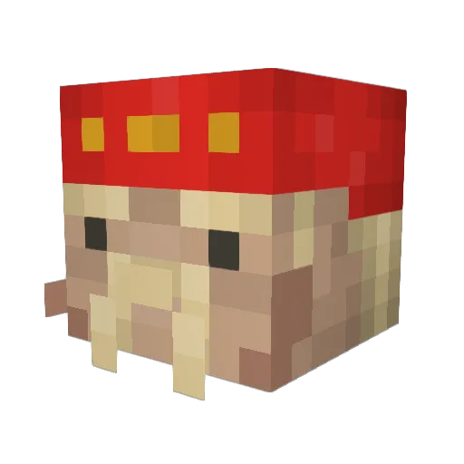 xephiz Minecraft avatar head, 3D render