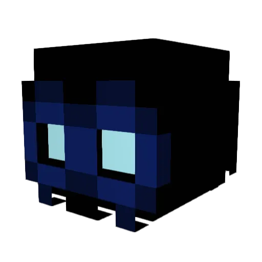 xer0smoke Minecraft avatar head, 3D render
