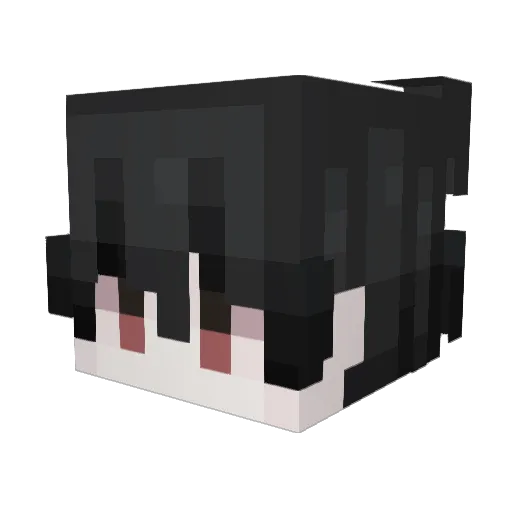 xesarx_x Minecraft avatar head, 3D render