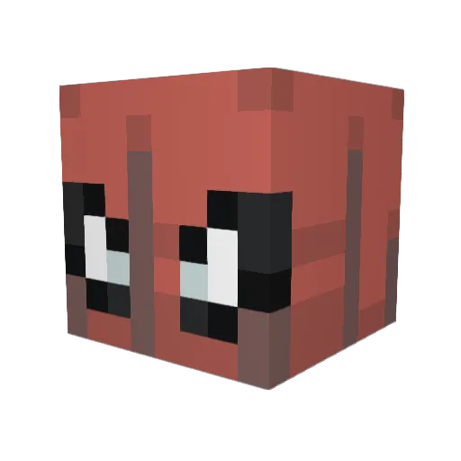 xesqueda Minecraft avatar head, 3D render