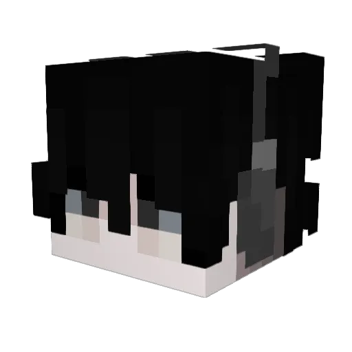 xeydehn Minecraft avatar head, 3D render