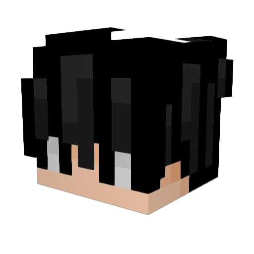 xeyjan Minecraft avatar head, 3D render